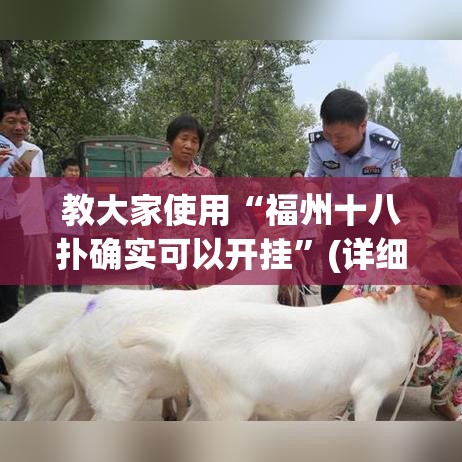 教大家使用“福州十八扑确实可以开挂”(详细辅助脚本)