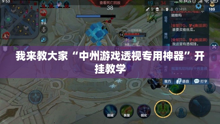 我来教大家“中州游戏透视专用神器”开挂教学