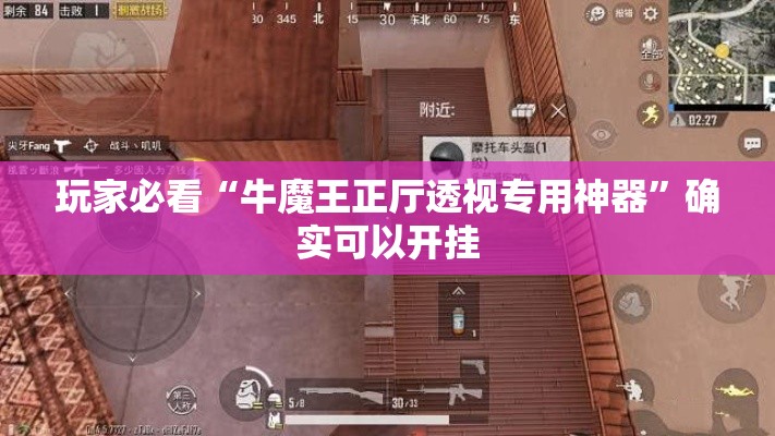 玩家必看“牛魔王正厅透视专用神器	”确实可以开挂
