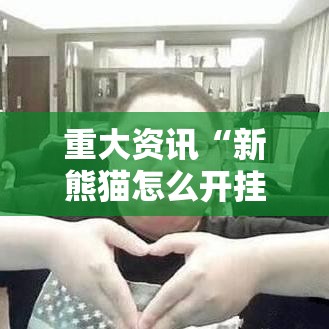 重大资讯“新熊猫怎么开挂是真的吗”可以开挂软件