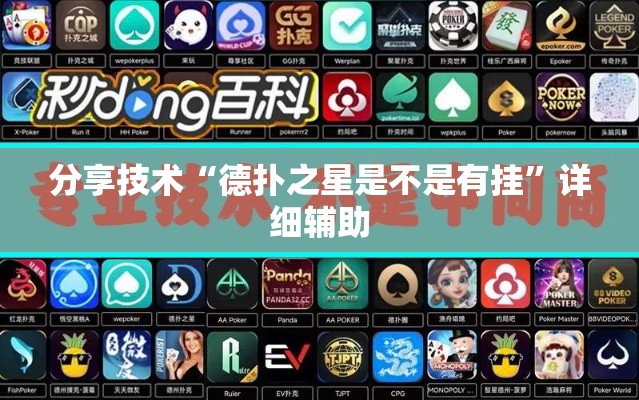 分享技术“德扑之星是不是有挂	”详细辅助