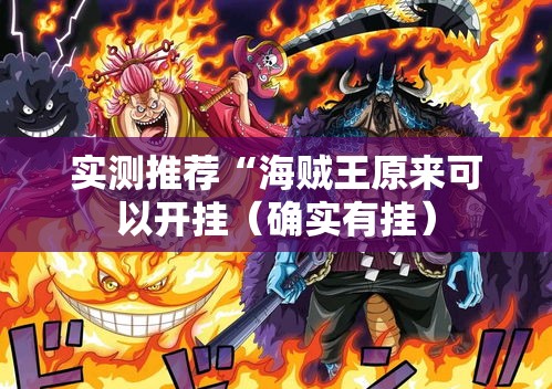 实测推荐“海贼王原来可以开挂(确实有挂) 实测推荐“海贼王原来可以开挂(确实有挂)
