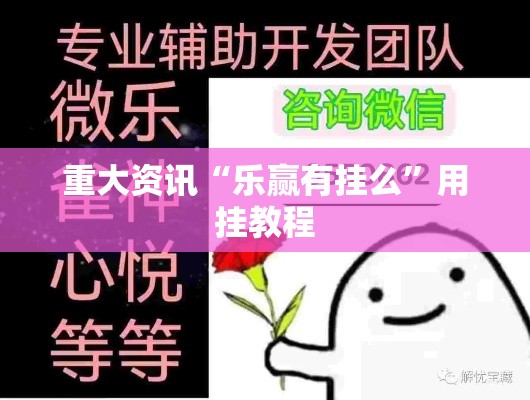 重大资讯“乐赢有挂么”用挂教程