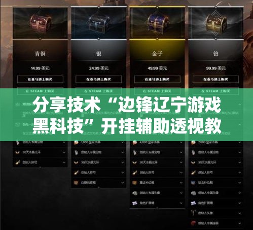 分享技术“边锋辽宁游戏黑科技”开挂辅助透视教程