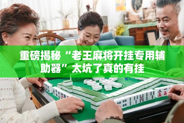 重磅揭秘“老王麻将开挂专用辅助器”太坑了真的有挂