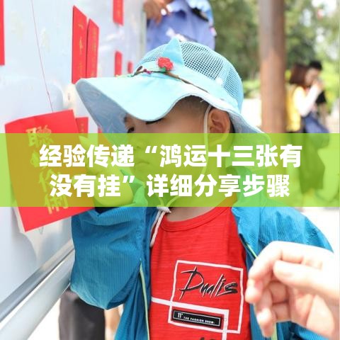 经验传递“鸿运十三张有没有挂	”详细分享步骤