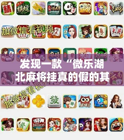 发现一款“微乐湖北麻将挂真的假的其实可以装挂 发现一款“微乐湖北麻将挂真的假的其实可以装挂