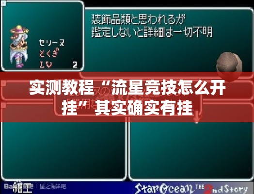 实测教程“流星竞技怎么开挂	”其实确实有挂